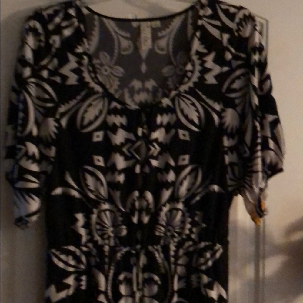 Patterned mini dress - Picture 3 of 3